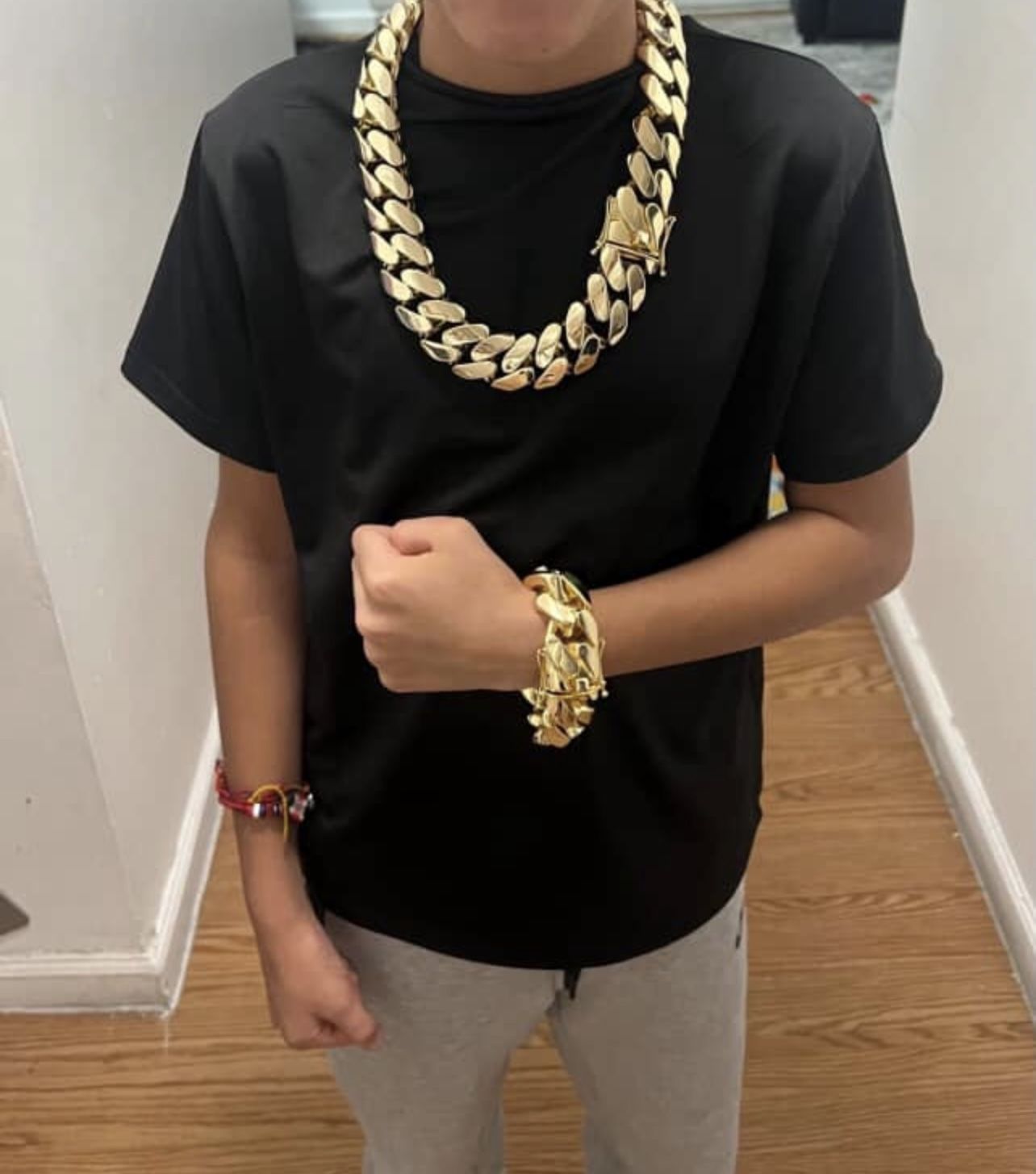 chain and bracelet