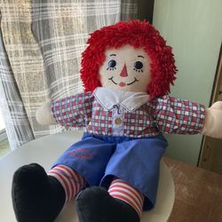 Classic Raggedy Andy Doll 