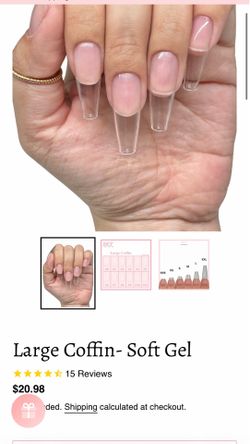 NKK large coffin nails new