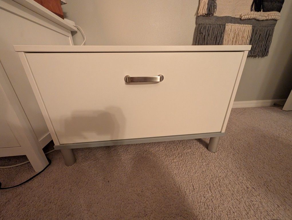 White File Cabinet