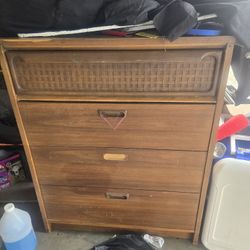 Solid Wood Dresser 