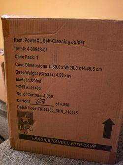 PowerXL Self-Cleaning Juicer — Item #4-00648-01