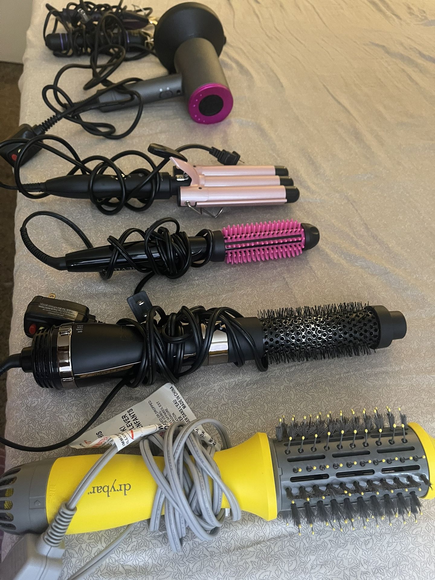 Hair Tools Hot Hair Brush, Curlers, Waver/crimper, Blow Dryer