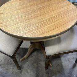 Dining Table With 2 Chairs Good Condition 