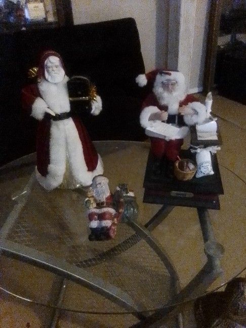 Vintage Christmas Santa Clause Decor