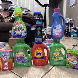 $50 Laundry Bundle With Large Bottles Of Detergent TWO BUNDLES LEFT