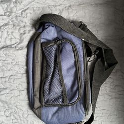 Blue Shoulder Bag