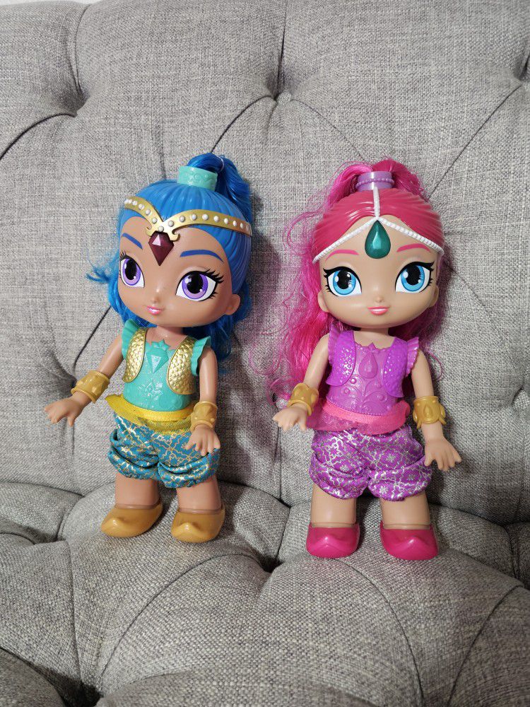 2 Shimmer Dolls