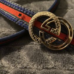 Kids Authentic Gucci Belt 