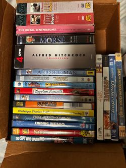 DVDs Great Condition like New