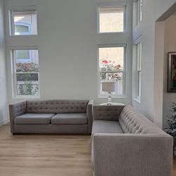 West Elm Rochester Sofas (2)  – $600