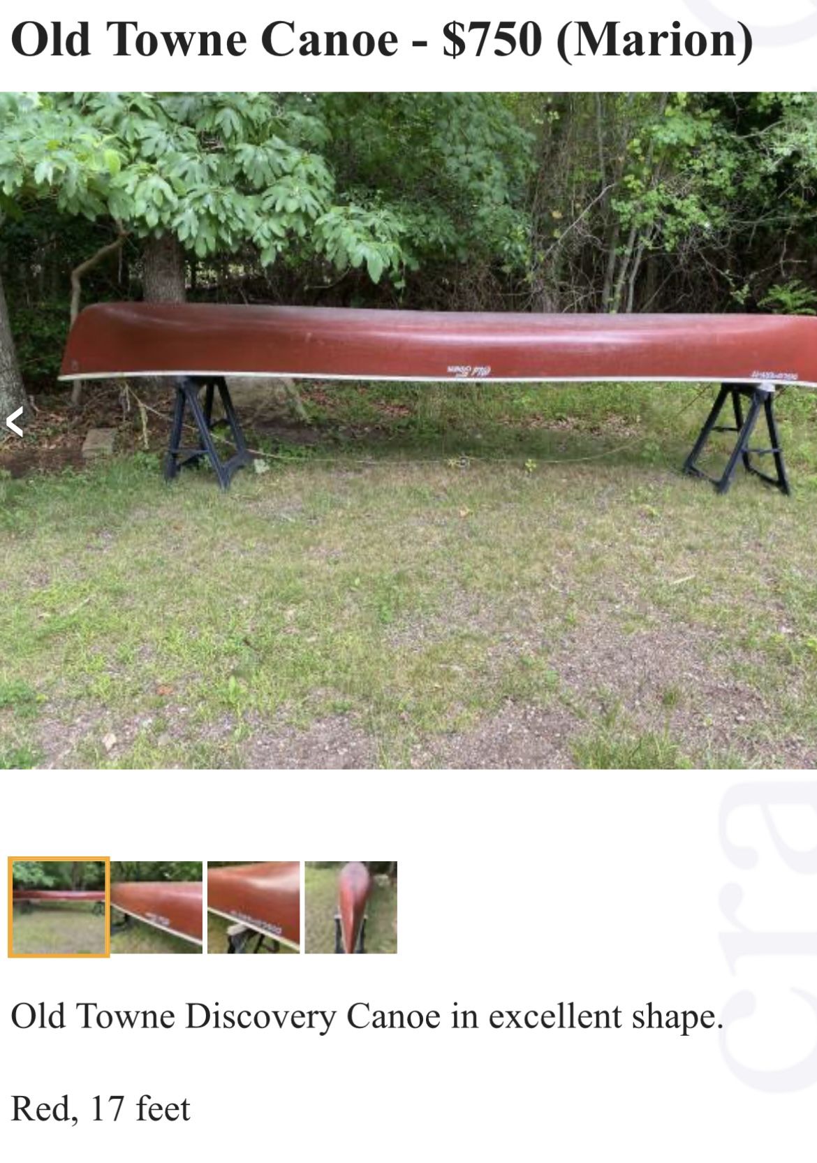 Olde Towne Canoe