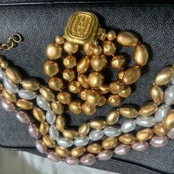 Vintage Carolee Bracelet And Necklace 