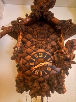 Cuckoo clocks owls made in Germany