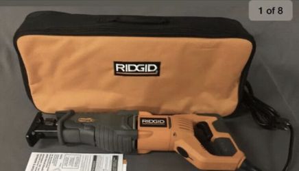 New RIDGID Fuego 10 Amp Orbital Reciprocating Saw