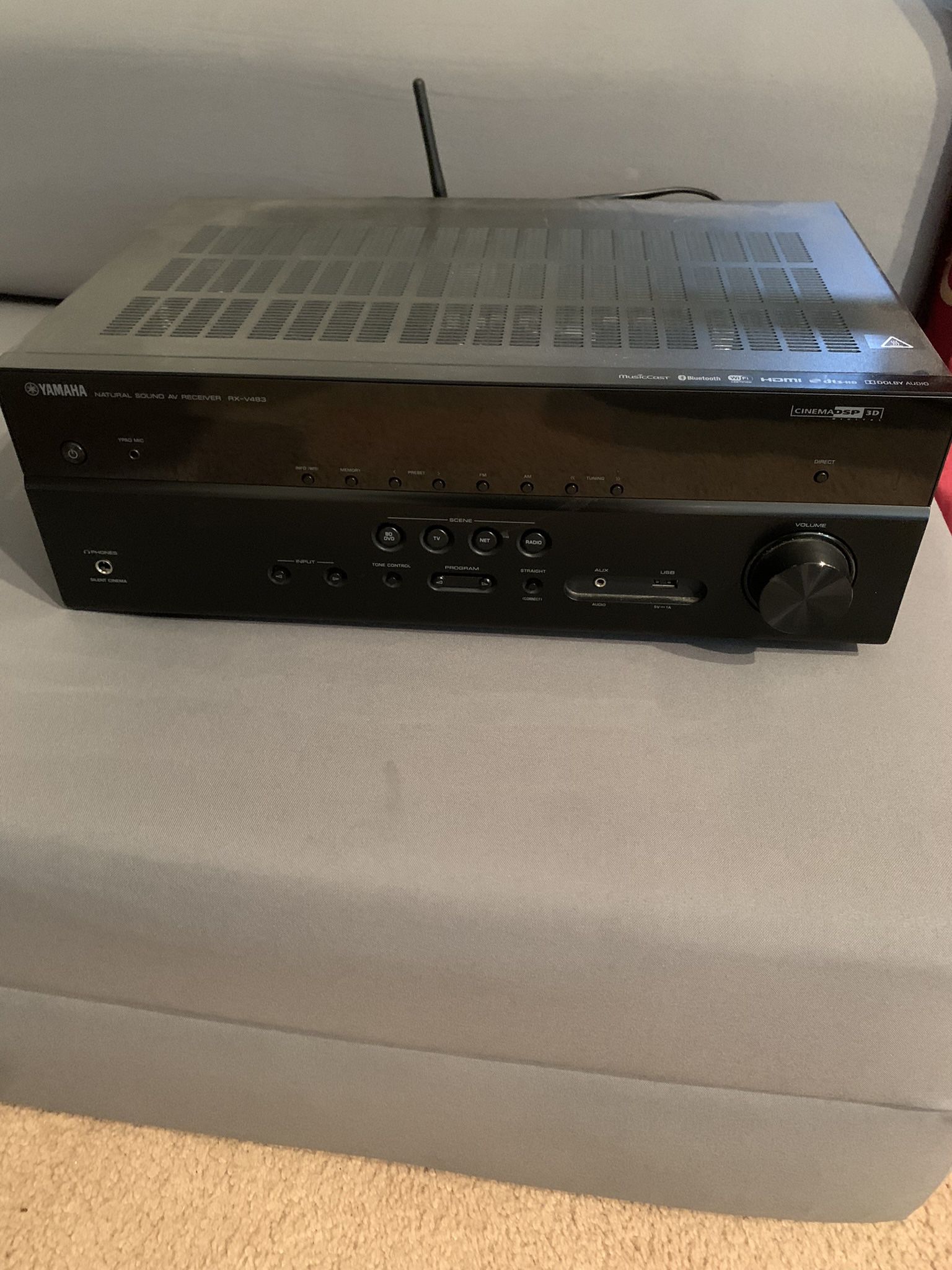 Yamaha Sound AV Receiver RX-V483