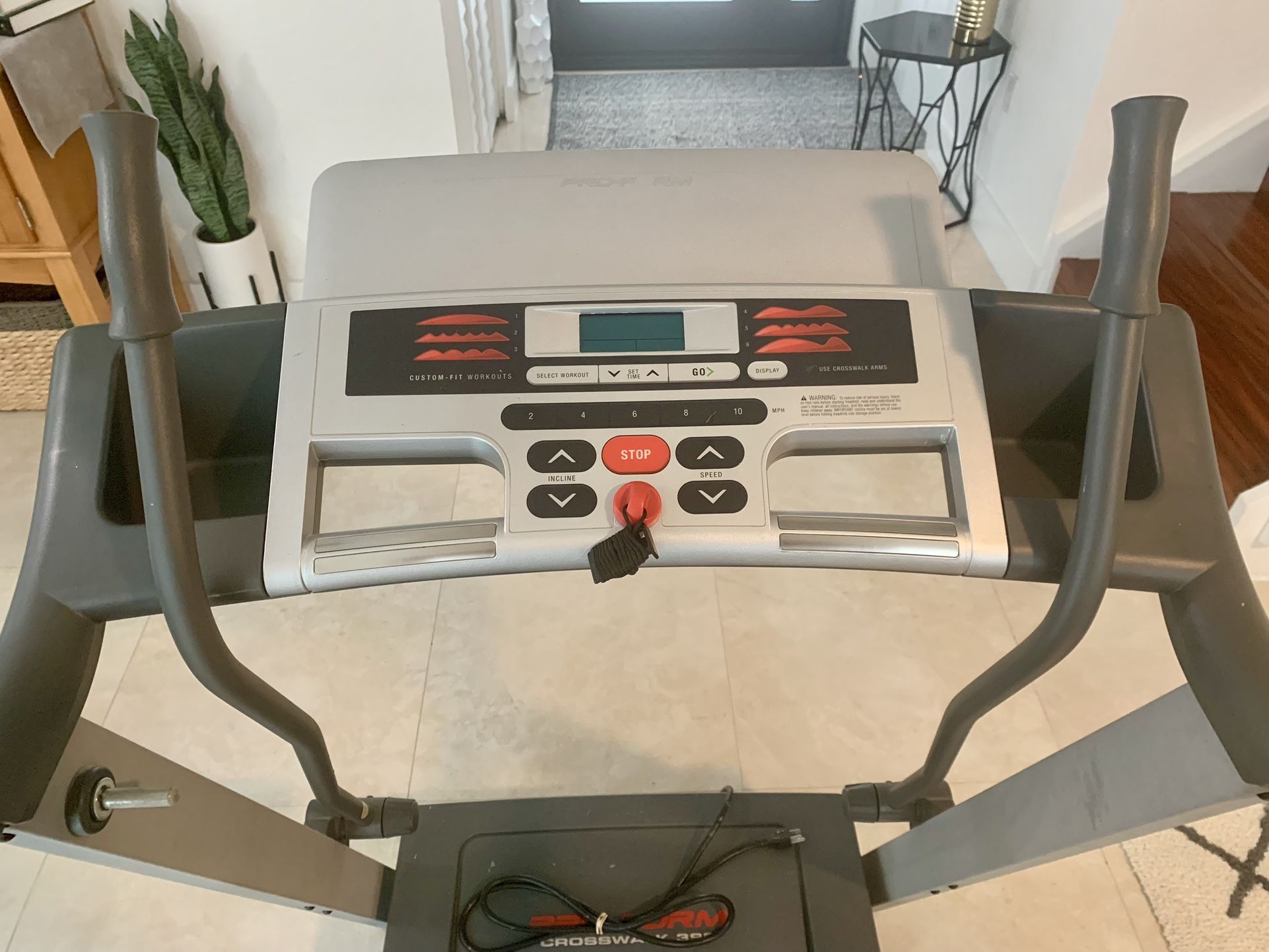 Proform crosswalk 390 treadmill weight limit sale