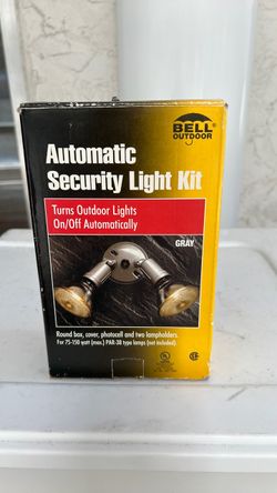 Brand new automatic, security light kit