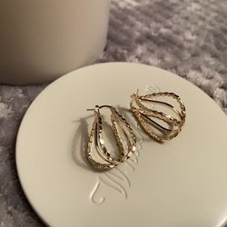 Gold Plated Earrings 