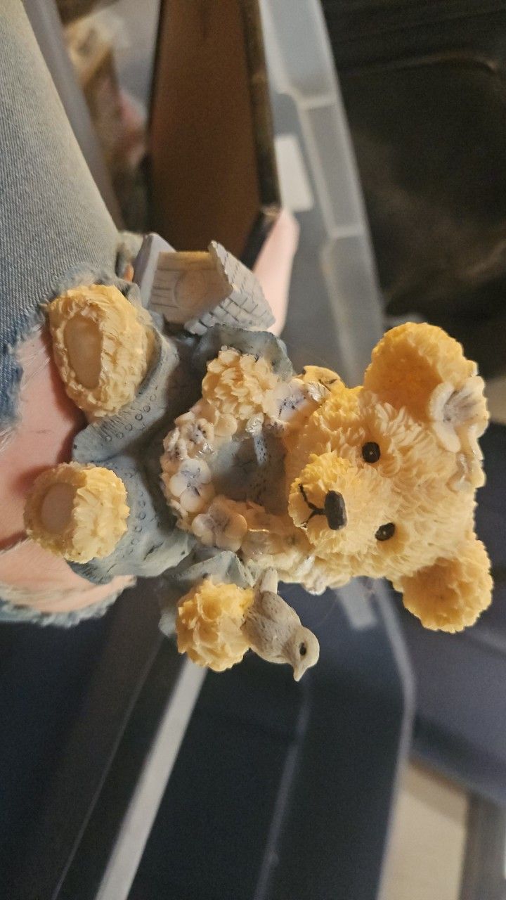 Bear Glass Figure