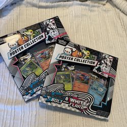 Black Bolt & White Flare Poster Collection