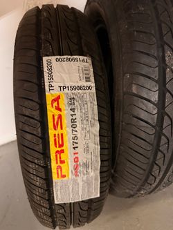 Tires 175/70/R14