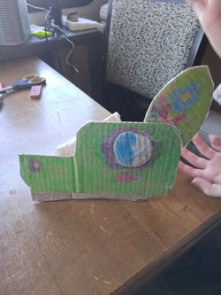 Hand puppet dragon