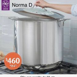 Olla Con Parrilla De 60 Qts Nueva En Su Caja 🌺 Princess House 🌺