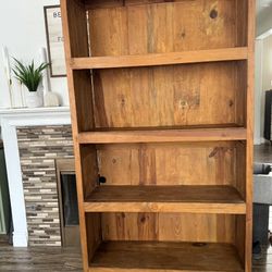 Wood Bookshelf 