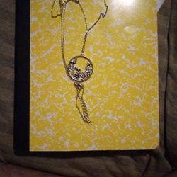 Nice Silver Necklace With Charm