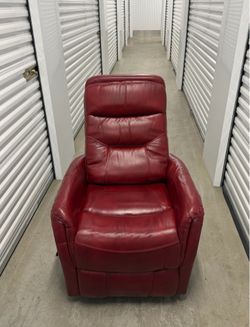 Red Leather Chair