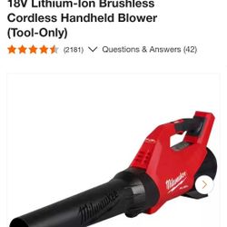 Milwaukee M18 Fuel Blower