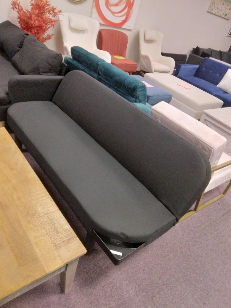 Black Futon Or Sofa