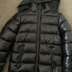 GUESS Bubble Coat Black