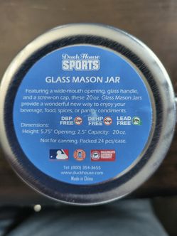 MLB Minnesota Twins 20oz Glass Mason Jar

 Thumbnail