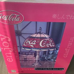 Coca Cola Vintage Lamp In Box 