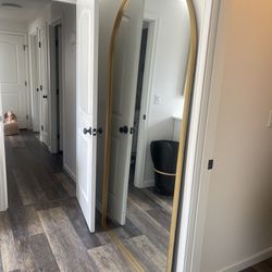 large arch mirror