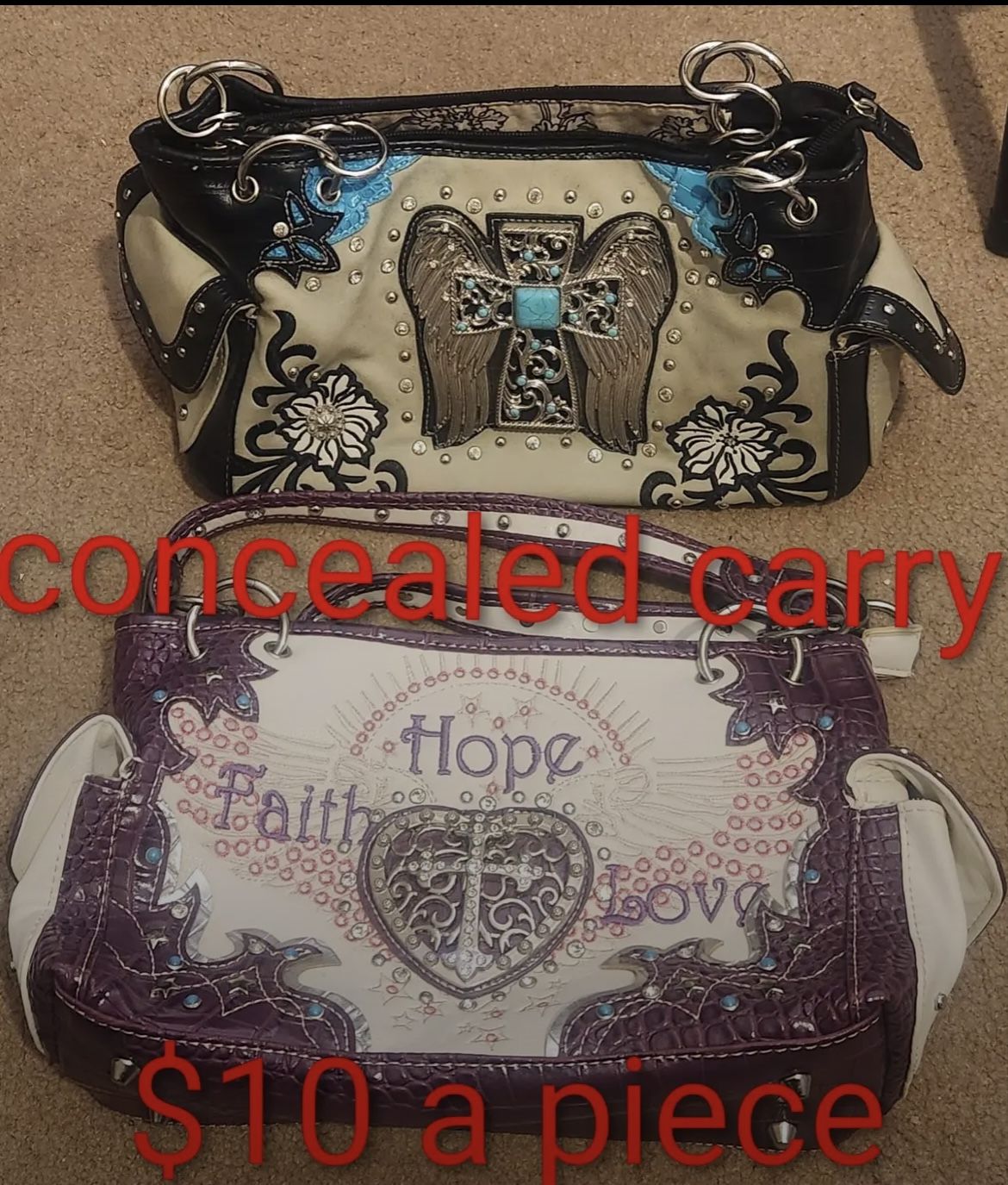 Purses - 7 Available (2 Concealed Carry)
