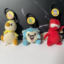 McDonald's Neopets 2004-2005 Lot Of 3 Happy Meal Toys Y2K