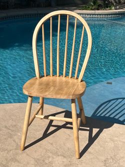 $17/ Pine Wood Chair