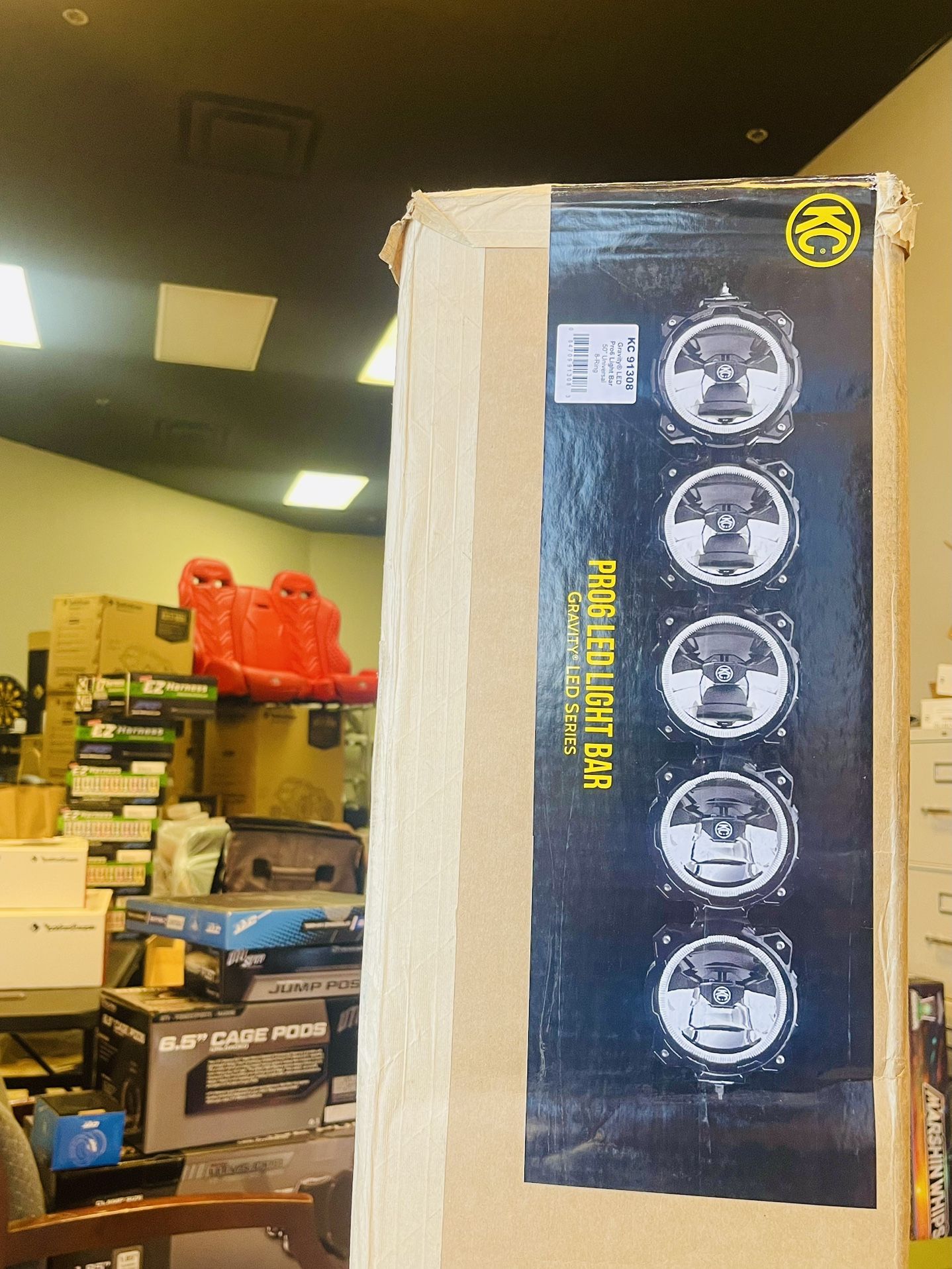 New: KC 50” Light bar 8 Pod For: Truck Jeep Suv Can-Am Utv SXS (We Finance..