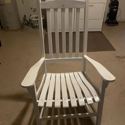 Rocking chair white