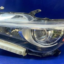 18-20 INFINITI Q50 LEFT SIDE LED HEADLIGHT HEADLAMP W/O ADAPTIVE 