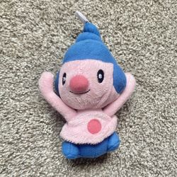 Pokémon Mime Jr Plush Stuffed Toy 2007 Jakks Pacific Diamond Pearl