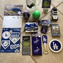 Lot Of New Mixed LA Dodgers Gift Souvenirs Items (Valencia) $75