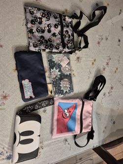 Crossbody Bags / Wallets / Zip Pouch Bags **$5.00 EACH**