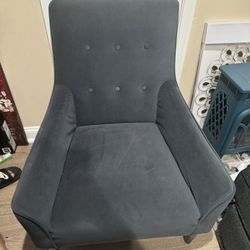 Navy Blue Accent Chair 