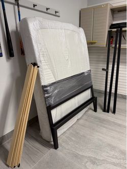 Full size bed and Mattress