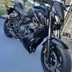 Like New 2024 Yamaha mt 07 Only 296 Miles