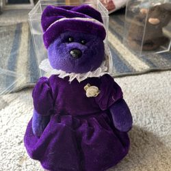 SUPER RARE Princess Diana With Dress Beanie Baby